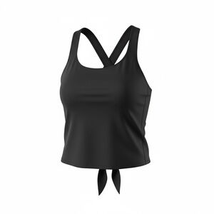 Lululemon turn to tie Black Cross-Back Tank Top